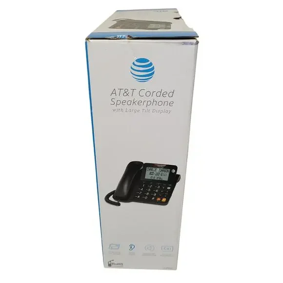AT&T CL2940 Corded Landline Phone Large Display Desk Wall Mount New Open Box - Picture 6 of 8